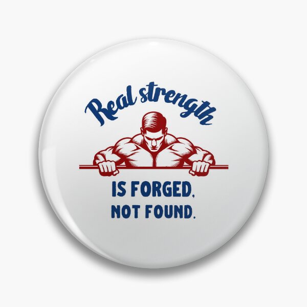 Item preview, Real strength is forged, not found. - usa strong grip  designed and sold by Weknes.