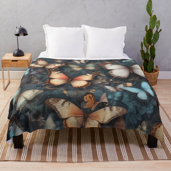 Item preview, Beautiful butterflies painting artwork print design designed and sold by Anshu3813.