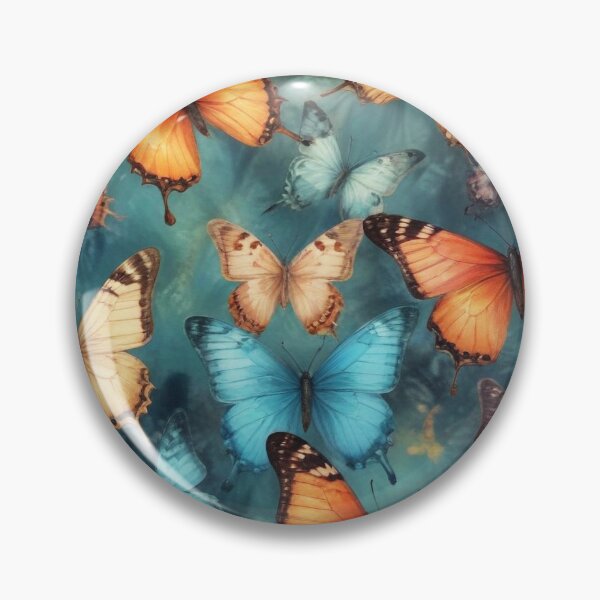 Item preview, Beautiful butterflies painting artwork print design  designed and sold by Anshu3813.
