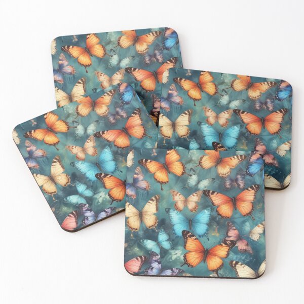 Item preview, Beautiful butterflies painting artwork print design  designed and sold by Anshu3813.