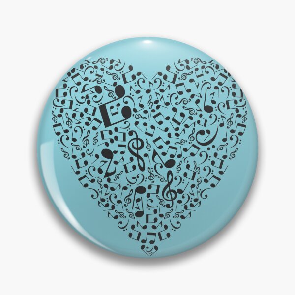 Item preview, Music Lovers Have Heart designed and sold by BrightrDayMusicArt.