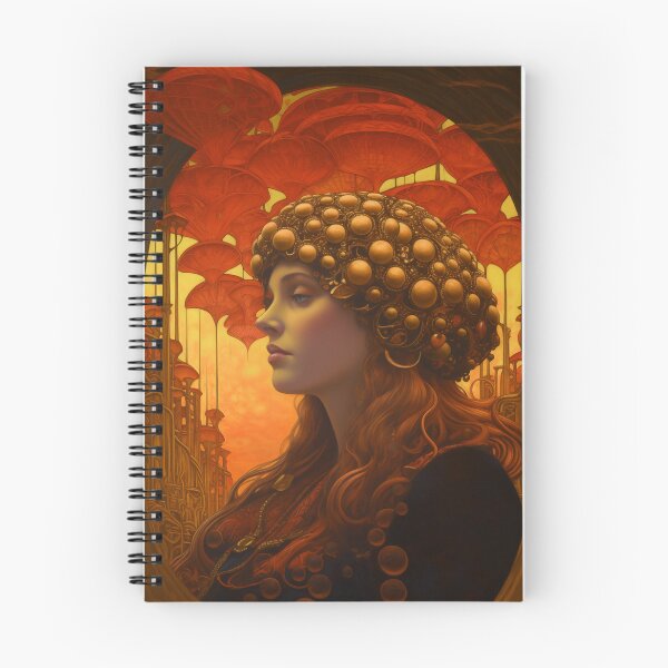 Item preview, Mushroom Queen, Soma Goddess Diety, Psychedelic, Magic Shrooms designed and sold by Art.Fusion.Studio.