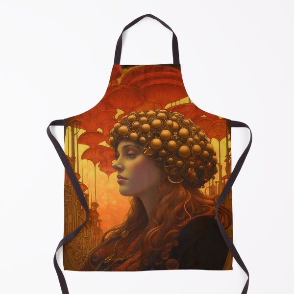 Item preview, Mushroom Queen, Soma Goddess Diety, Psychedelic, Magic Shrooms designed and sold by Art.Fusion.Studio.