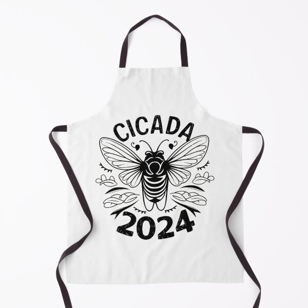 Item preview, "Cicada 2024" Phenomenon,Simple design, white color,T-Shirt designed and sold by AI-volution.