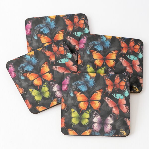 Item preview, Beautiful butterflies painting artwork print design  designed and sold by Anshu3813.