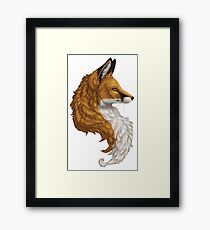 Red Fox Bust Framed Print