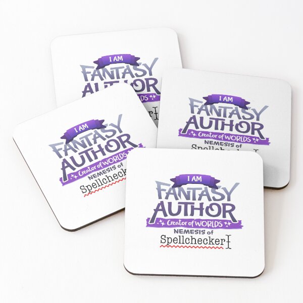 Item preview, Fantasy Author - Creator of Worlds, Nemesis of Spellchecker designed and sold by EarlyOwl.