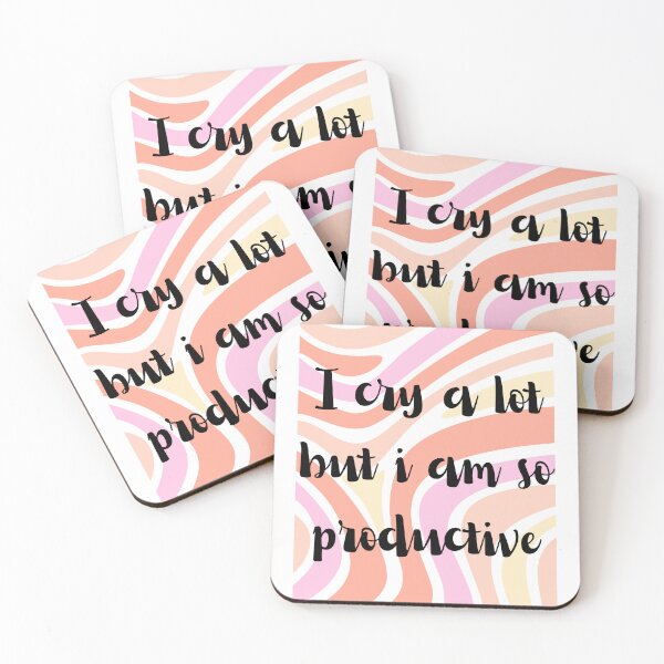 Item preview, I cry a lot but i am so productive designed and sold by AmelieDior.
