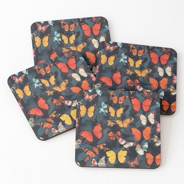 Item preview, Beautiful butterflies painting artwork print design  designed and sold by Anshu3813.