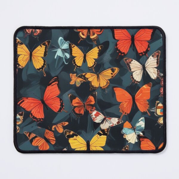 Item preview, Beautiful butterflies painting artwork print design designed and sold by Anshu3813.