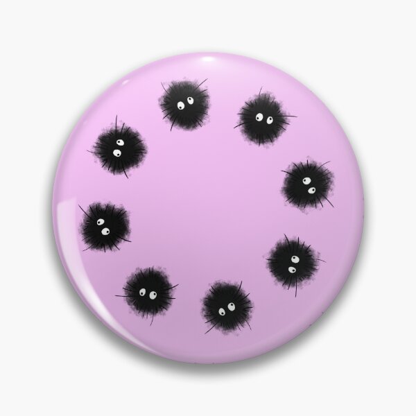 Item preview, Soot sprite pattern - Pink designed and sold by ArleesArt.