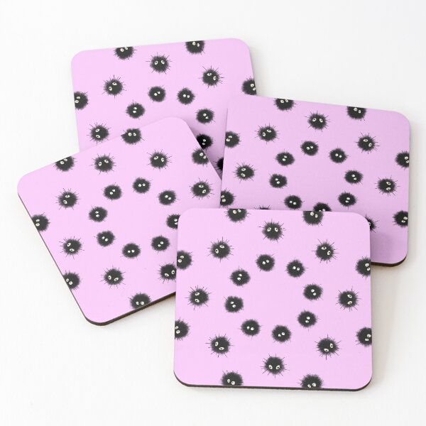 Item preview, Soot sprite pattern - Pink designed and sold by ArleesArt.