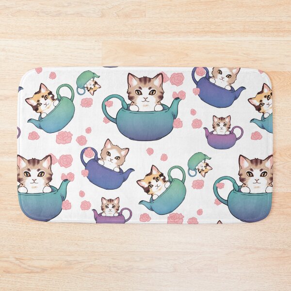 Item preview, Cat lovers collection: teapot cat designed and sold by KiKi Koy.