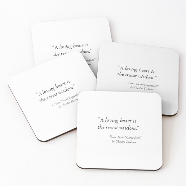Item preview, A Quote from "David Copperfield" by Charles Dickens designed and sold by Poemit.