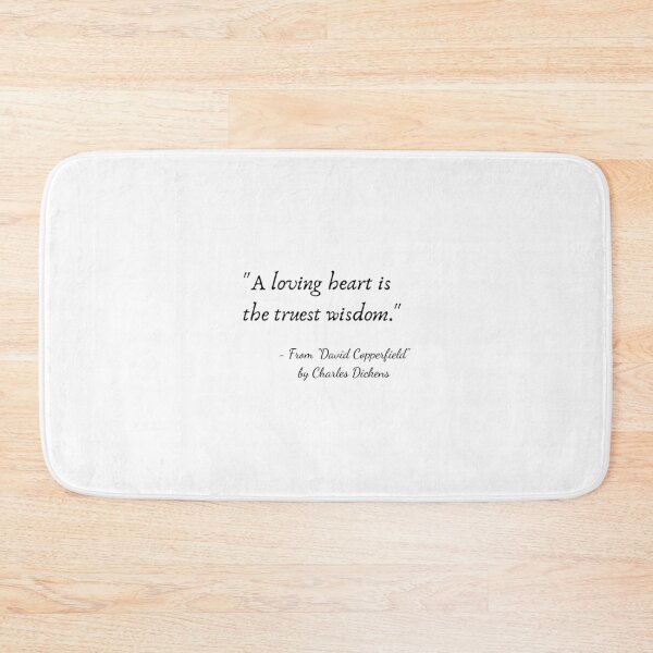 Item preview, A Quote from "David Copperfield" by Charles Dickens designed and sold by Poemit.
