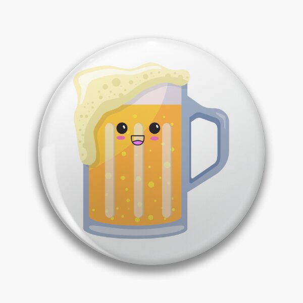 Item preview, Happy cute beer guy designed and sold by Faith1983.