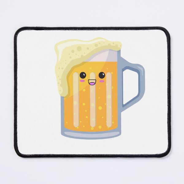 Item preview, Happy cute beer guy designed and sold by Faith1983.