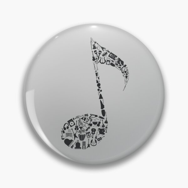 Item preview, One Note Is Music designed and sold by BrightrDayMusicArt.
