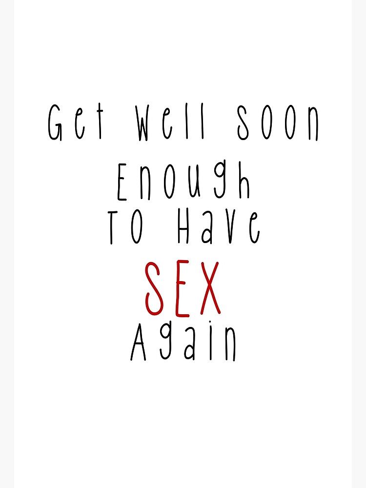 Sex Again Greeting Card For Sale By Rudethings Redbubble