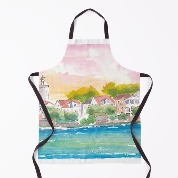 Item preview, Paramaribo Waterkant Surinam Sunset Scene designed and sold by artshop77.