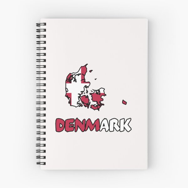 Item preview, Denmark Flag Map designed and sold by AnimalsDH305.