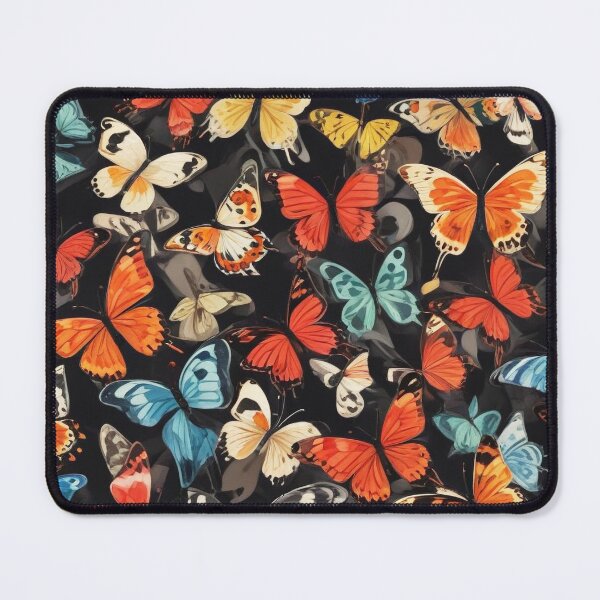 Item preview, Beautiful butterflies painting artwork print design designed and sold by Anshu3813.