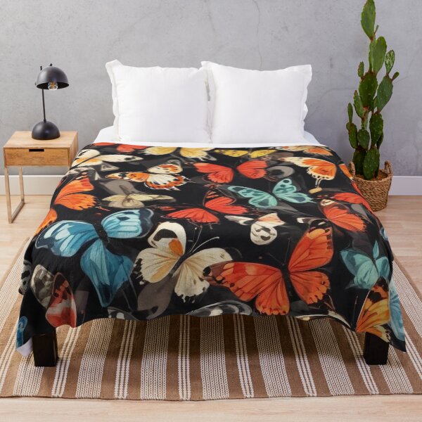 Item preview, Beautiful butterflies painting artwork print design designed and sold by Anshu3813.