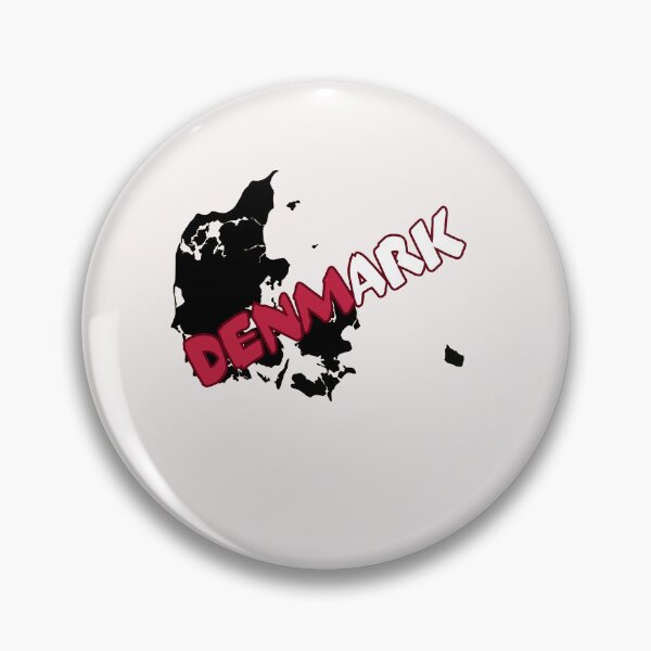 Item preview,  Denmark Flag Map designed and sold by AnimalsDH305.