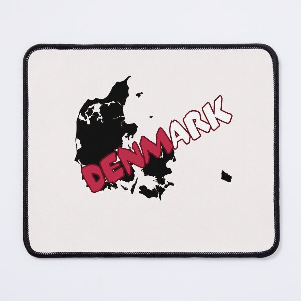 Item preview,  Denmark Flag Map designed and sold by AnimalsDH305.