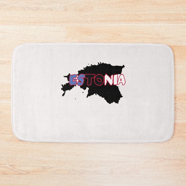 Item preview, Estonia Flag Map designed and sold by AnimalsDH305.