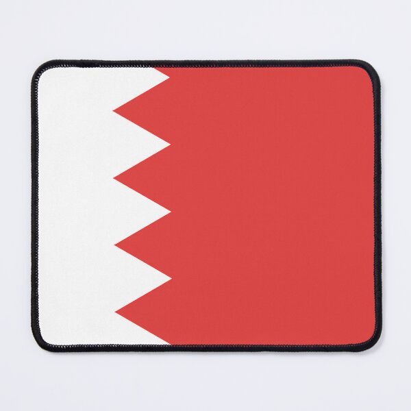 Item preview, Bahrain national flag Kingdom of Bahrain Persian Gulf designed and sold by Peter Etchells.