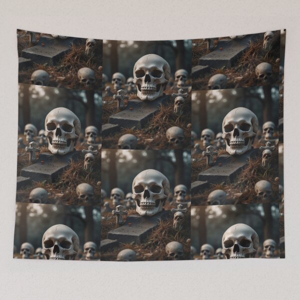 Item preview, Smiling Skull designed and sold by Artkitokri.