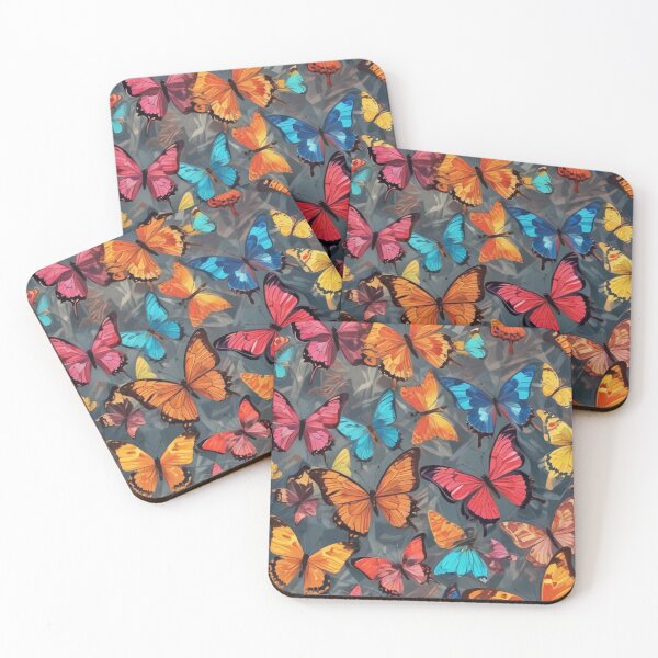 Item preview, Beautiful butterflies painting artwork print design  designed and sold by Anshu3813.