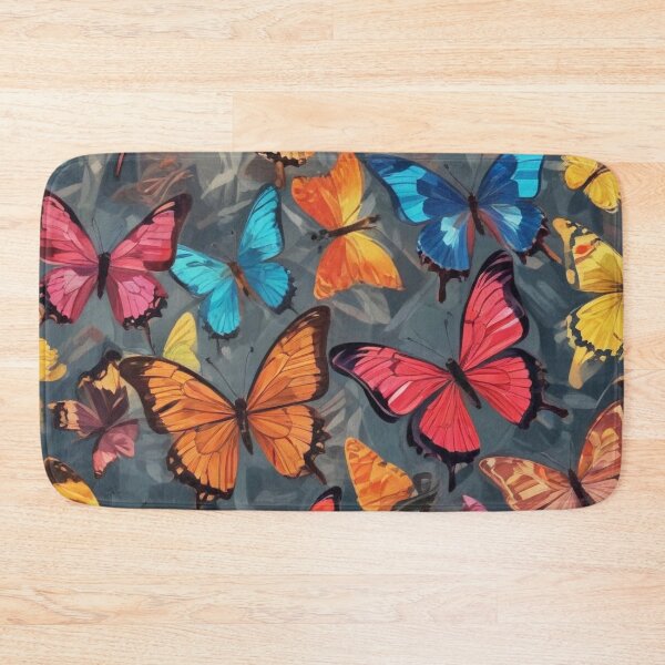 Item preview, Beautiful butterflies painting artwork print design  designed and sold by Anshu3813.