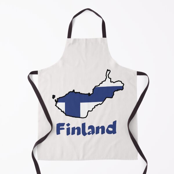 Item preview, Finland Flag Map designed and sold by AnimalsDH305.