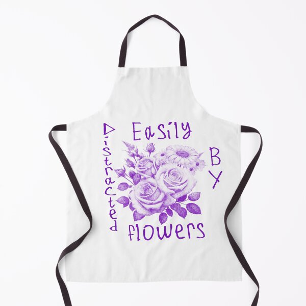 Item preview, Easily Distracted By Flowers designed and sold by kinpirks.
