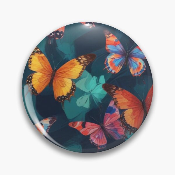 Item preview, Beautiful butterflies painting artwork print design designed and sold by Anshu3813.