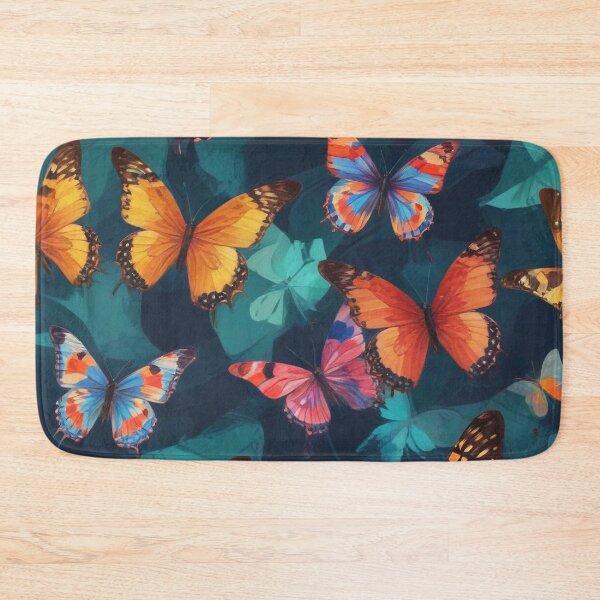 Item preview, Beautiful butterflies painting artwork print design designed and sold by Anshu3813.