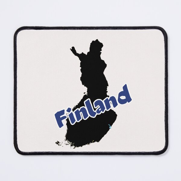 Item preview, Finland Flag Map designed and sold by AnimalsDH305.