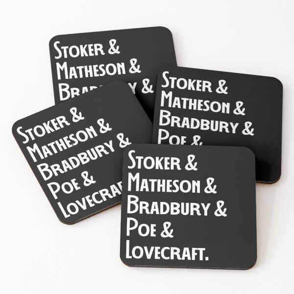 Item preview, Classic Horror Book Authors | Scary Story Novel Writers Names | Fun Halloween Ampersand List Design designed and sold by ASeasonalFlair.