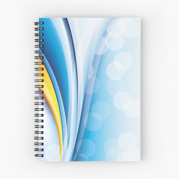 Item preview, Abstract vibrant bright gradient blue and yellow line pattern designed and sold by Jamildesign.