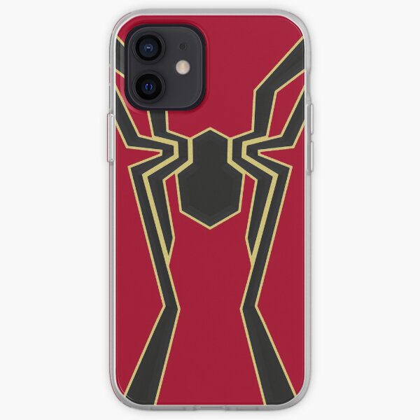 Symbole de Spider-man de fer Coque souple iPhone