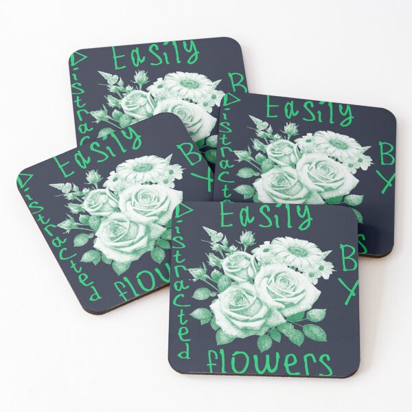 Item preview, Easily Distracted By Flowers designed and sold by kinpirks.