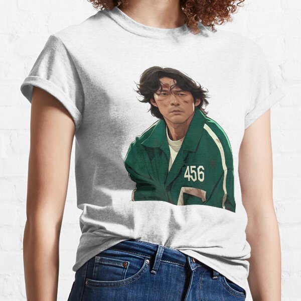 Item preview, Squid Game - Player 456 Seong Gi-hun designed and sold by Trendjoy.
