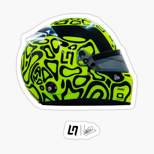 Item preview, Lando 2024 Helmet designed and sold by F1PIT.