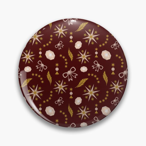 Aperçu de l'œuvre Bridgerton - Motif Reine Charlotte - Rouge créée et vendue par SquareKeyStudio.