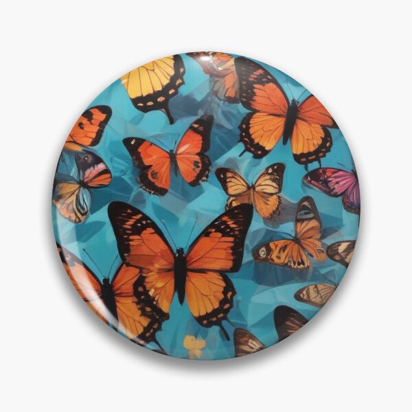 Item preview, Beautiful butterflies painting artwork print design  designed and sold by Anshu3813.