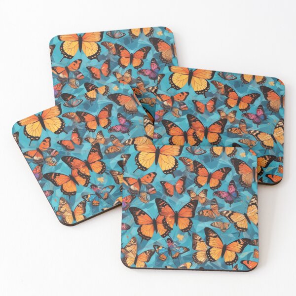 Item preview, Beautiful butterflies painting artwork print design  designed and sold by Anshu3813.