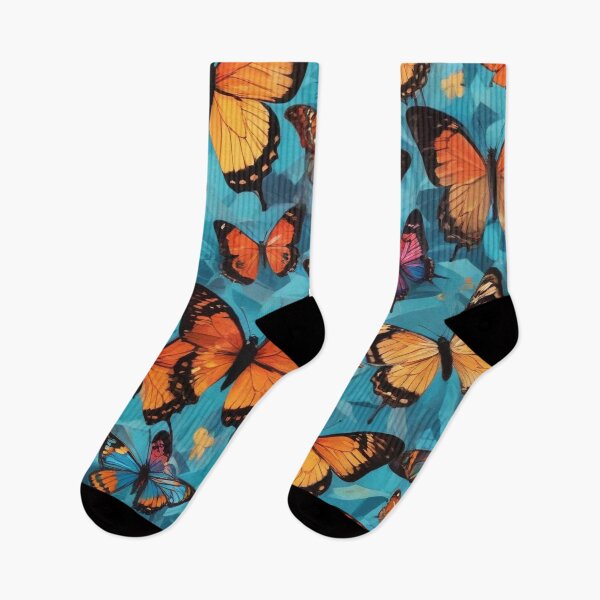 Item preview, Beautiful butterflies painting artwork print design  designed and sold by Anshu3813.