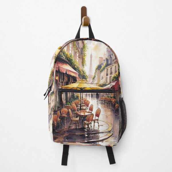 Item preview, Paris Cafe Watercolor Illustration … By Carraann designed and sold by CARRAANN.